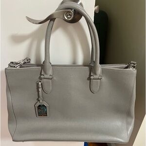 Ralph Lauren- Newbury Double Zip Tote